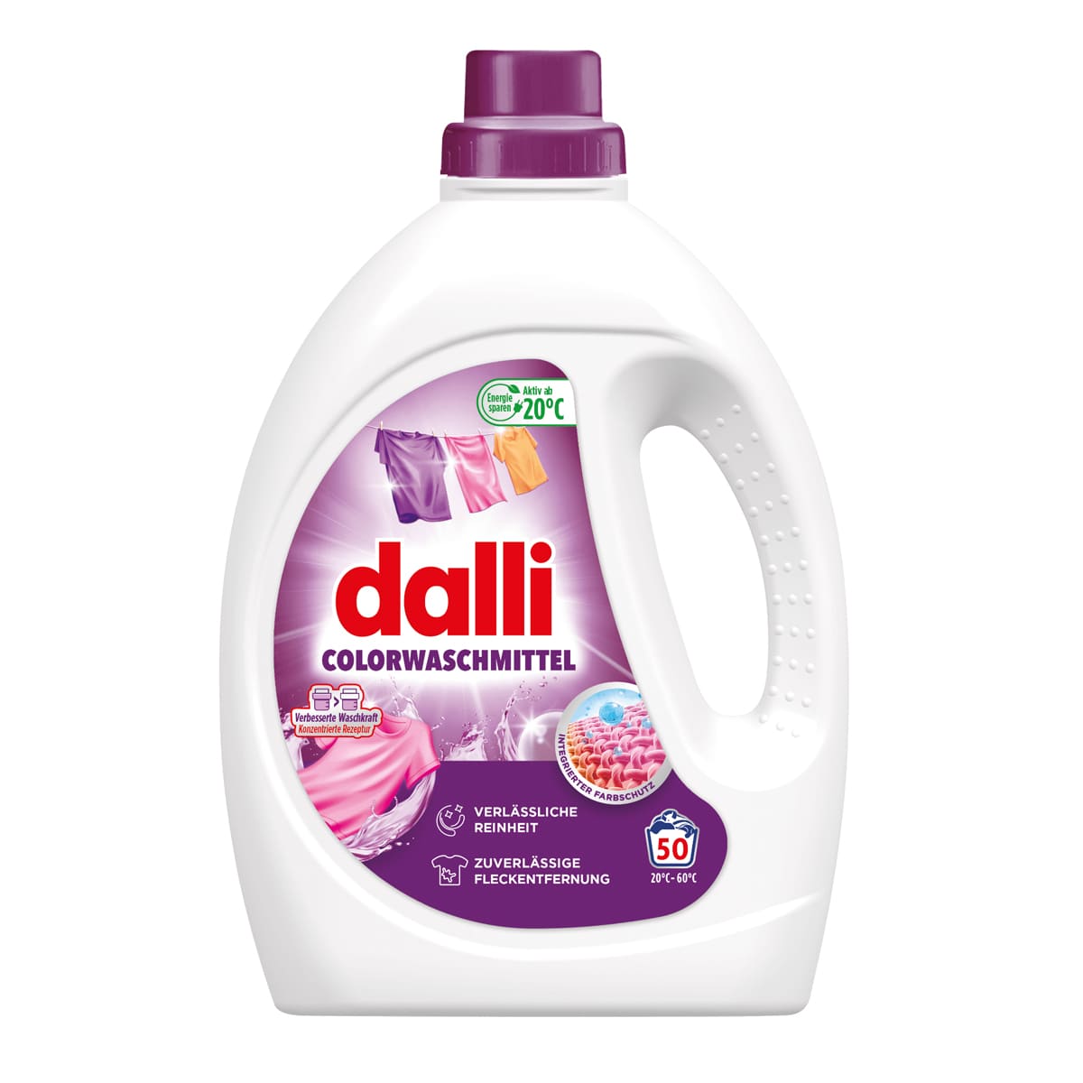 Концентрированный гель Dalli Сolor для стирки цветного белья, 2,25л