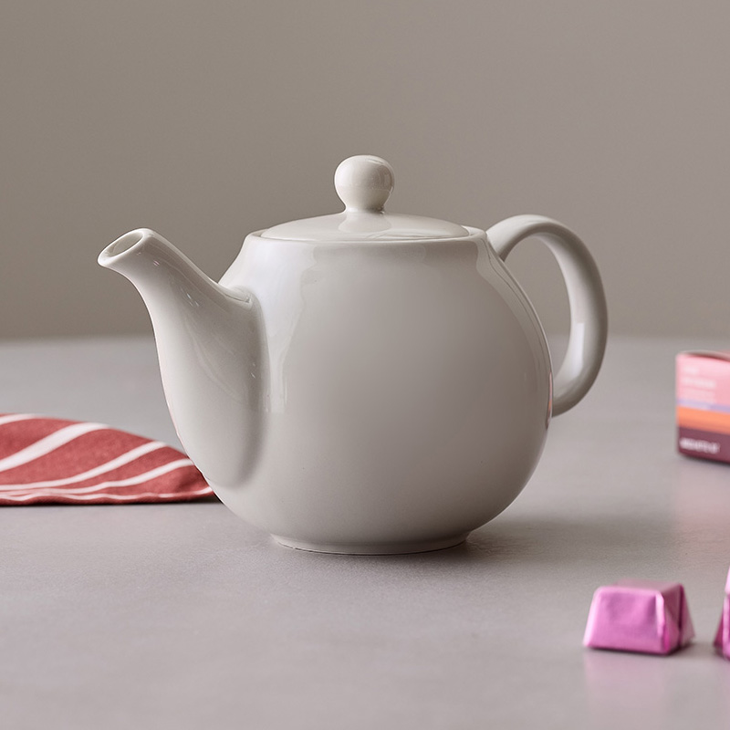 Чайник заварочный с ситом Liberty Jones Pure 1л, светло-серый