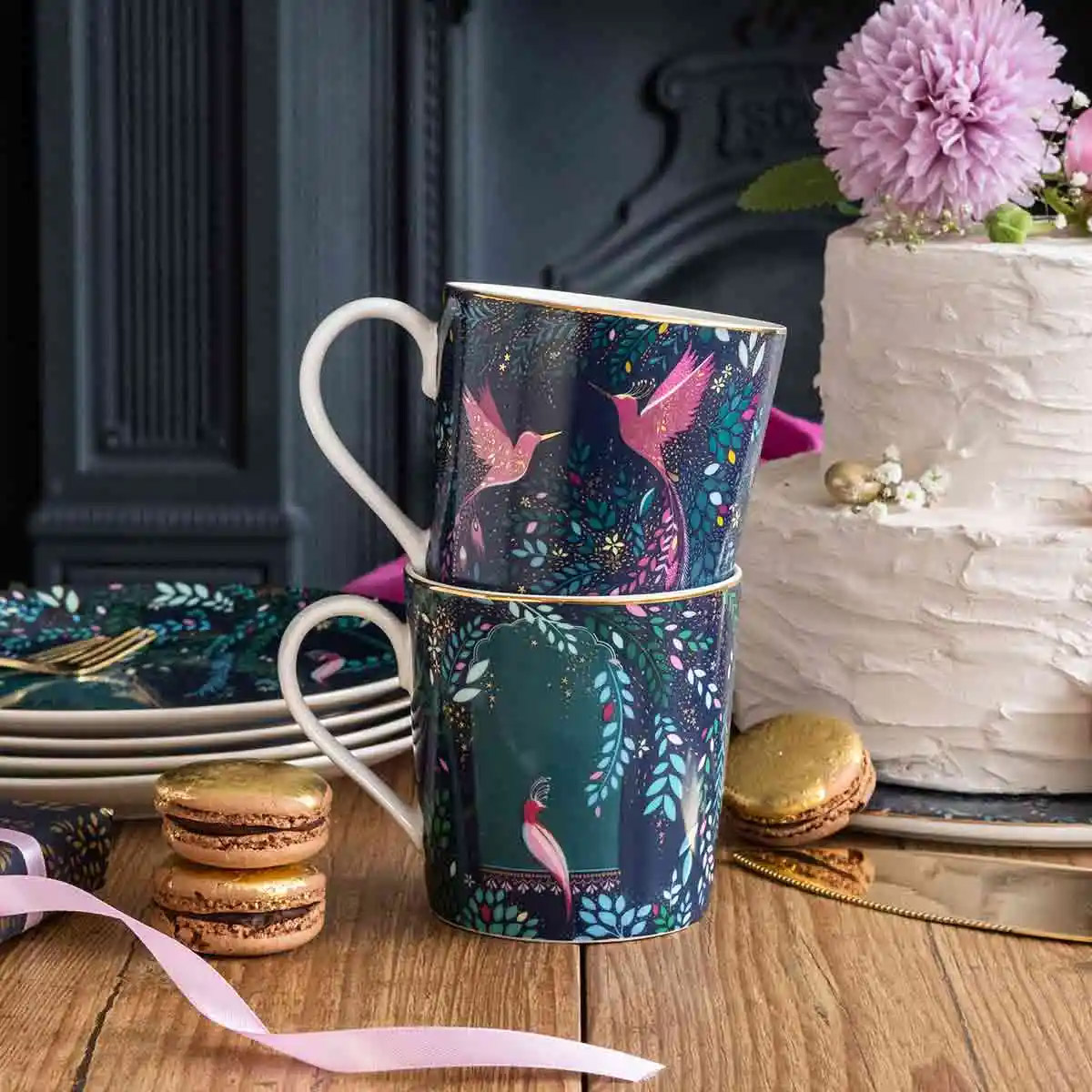 Кружка Portmeirion Midnight Колибри