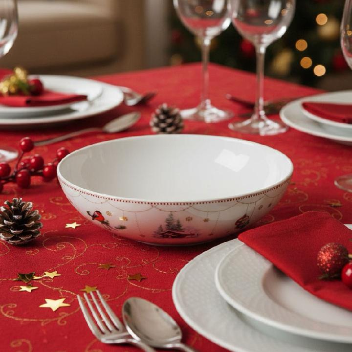 Салатник Zapel Зимняя сказка 15,5см, 410мл