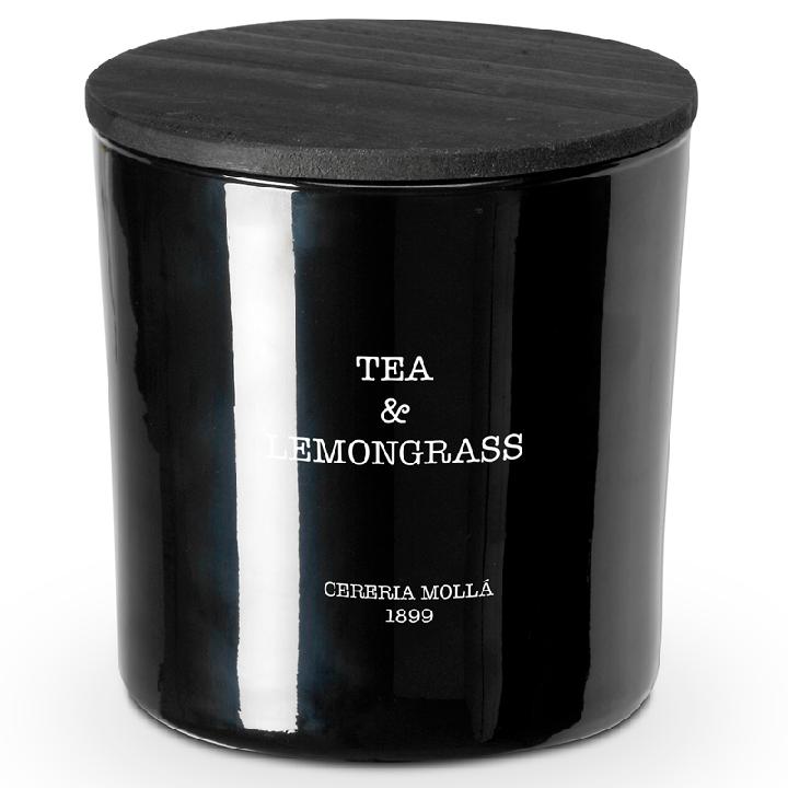 Свеча ароматическая Cereria Molla Boutique. Чай и лемонграсс
