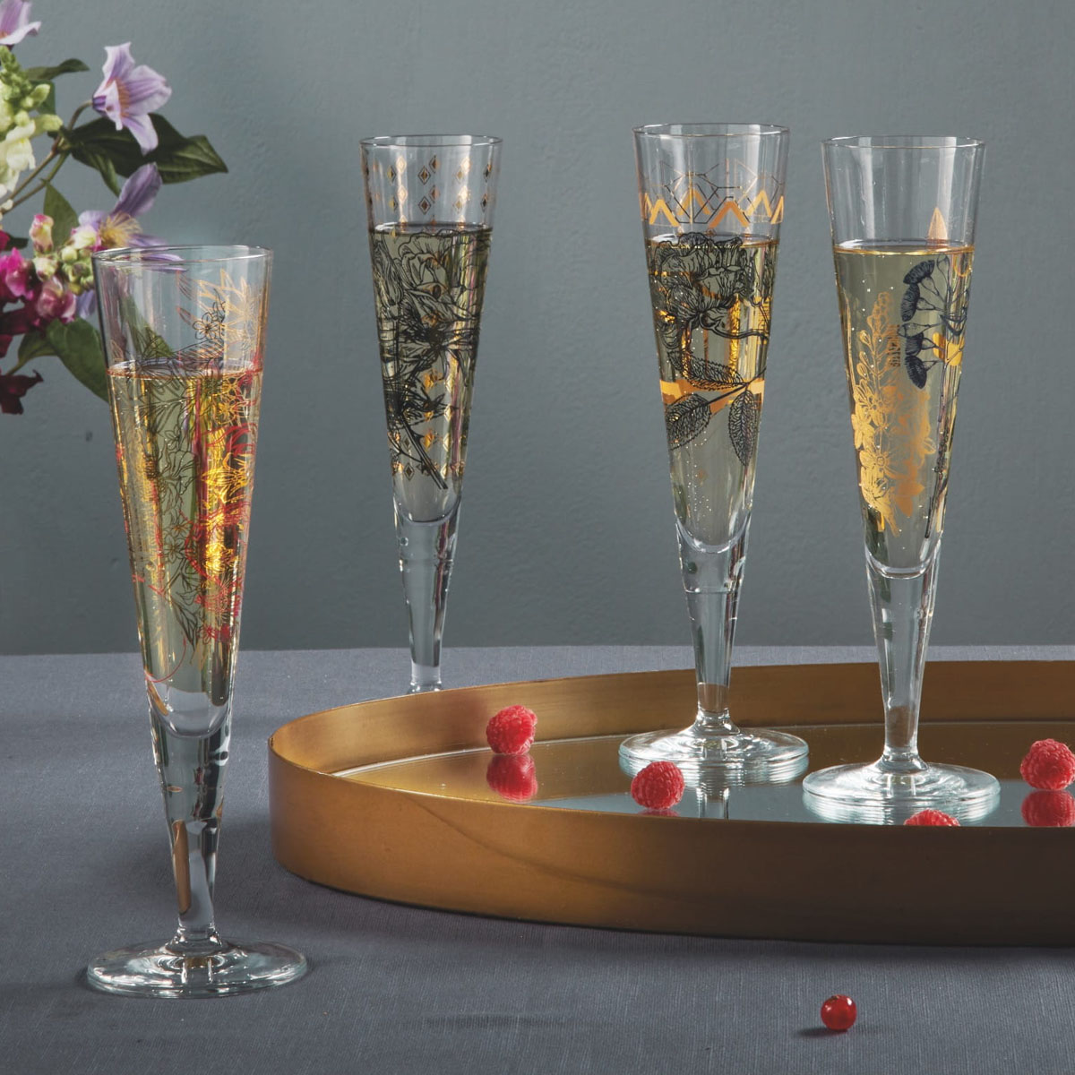 Бокал для шампанского Ritzenhoff Goldnacht Champus Арнольт 205мл