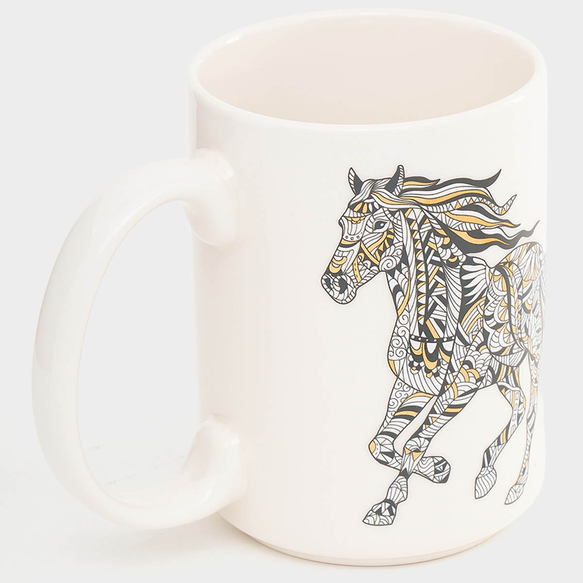 Кружка Anna Lafarg Новый Год Лошадь