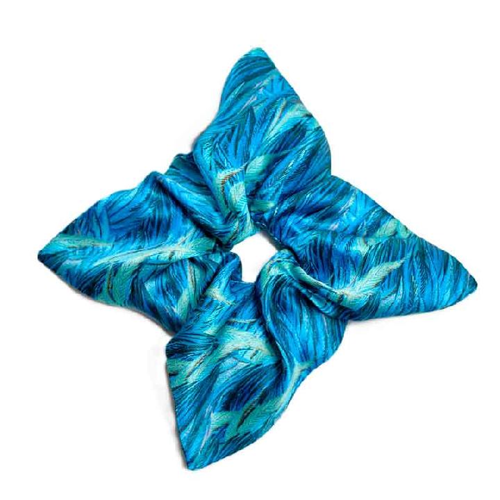 Шелковая резинка-звезда для волос Mollen Флер