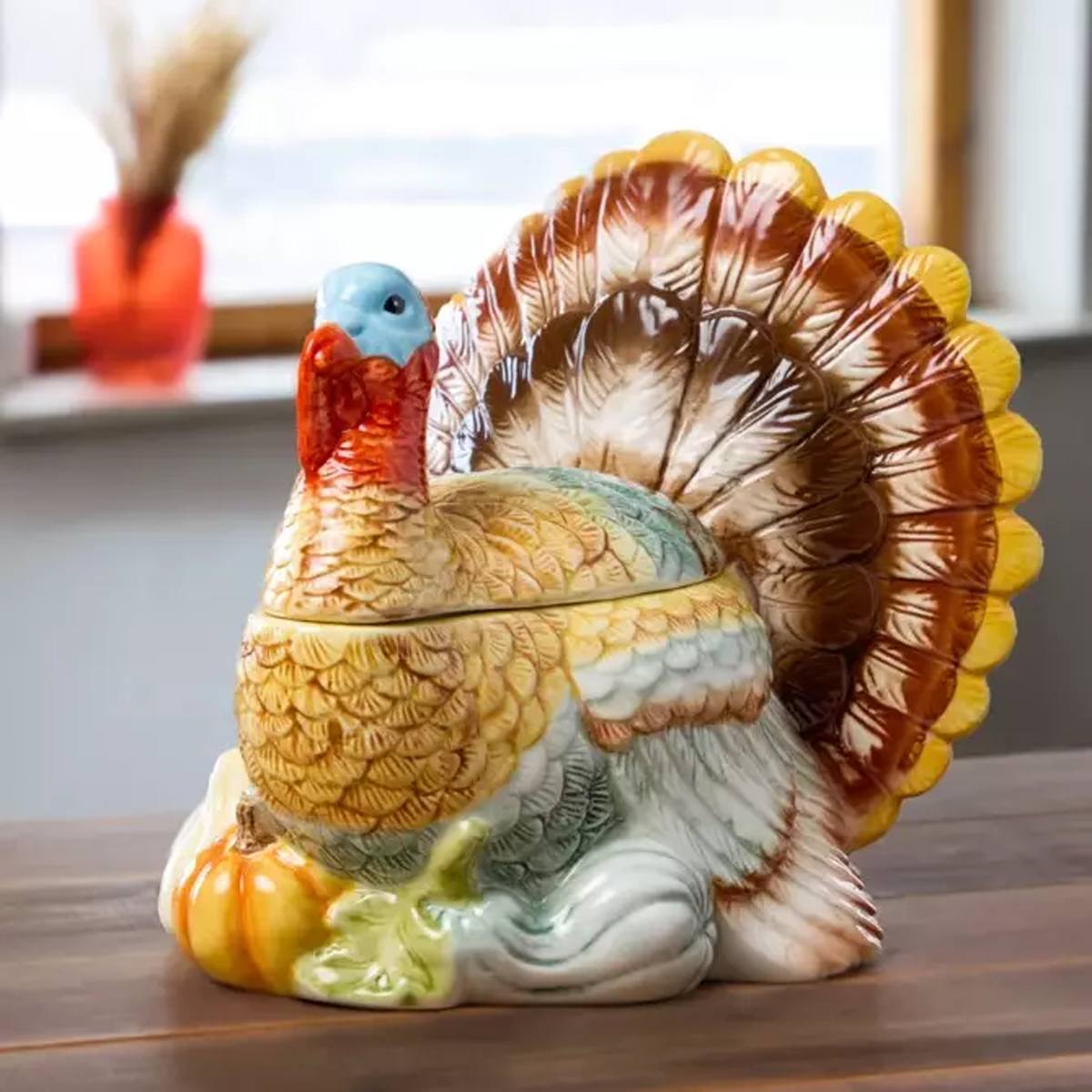 Банка с крышкой Decor de table Родная природа Индюшка