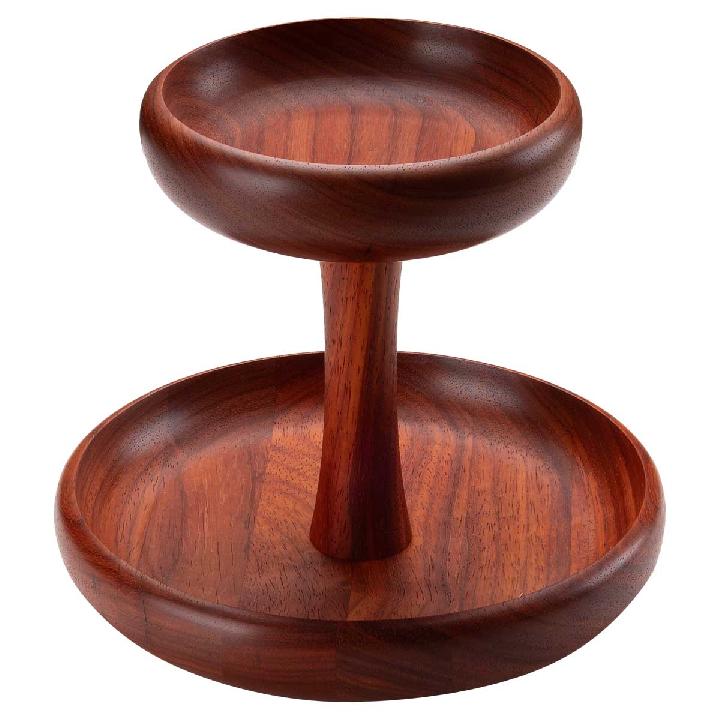 Менажница двухъярусная Platano Венеция 25х25х22см