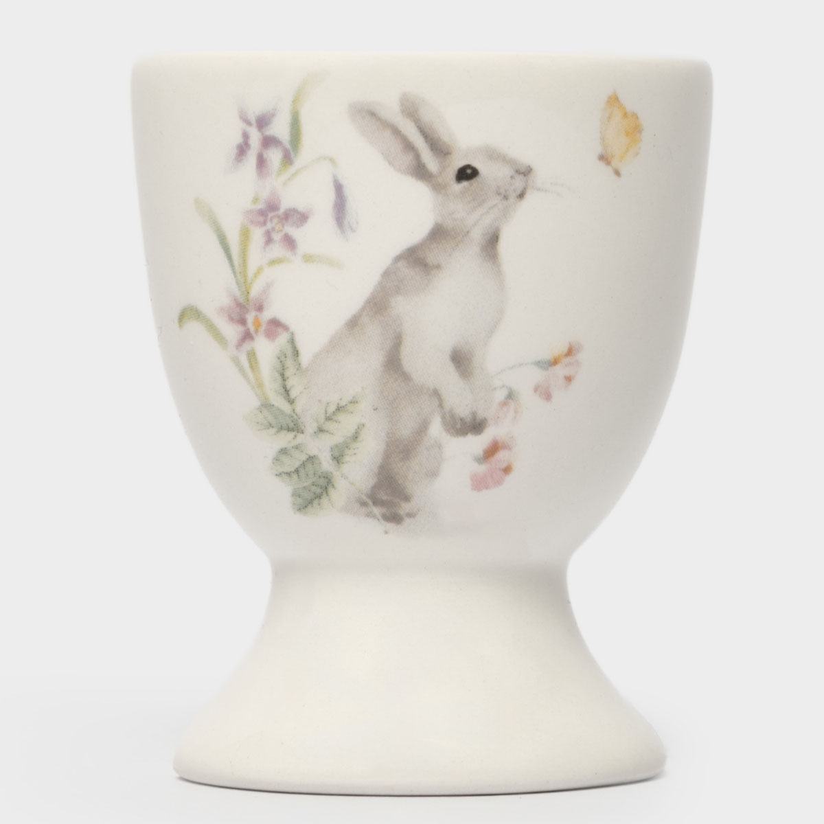 Подставка для яйца Anna Lafarg Пасха Натуральная Кролик с цветами