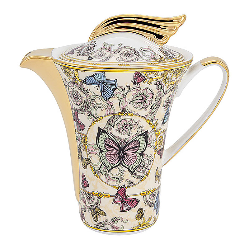 Сервиз чайный Royal Crown Бабочки 21 предмет на 6 персон
