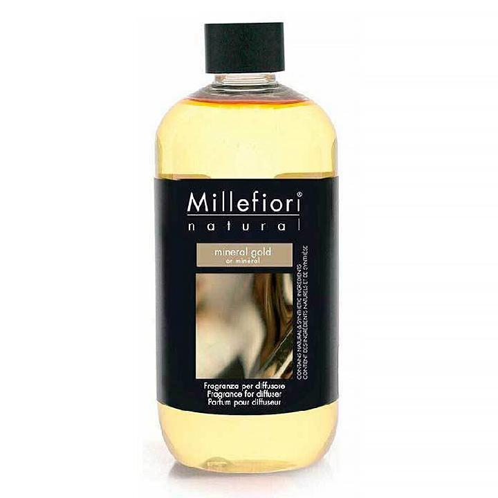Сменный аромат для диффузора Millefiori Milano Mineral Gold