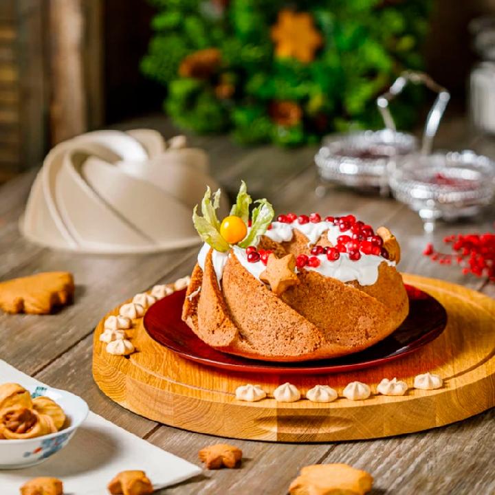 Форма для выпечки круглая Wo Home Magic Baking
