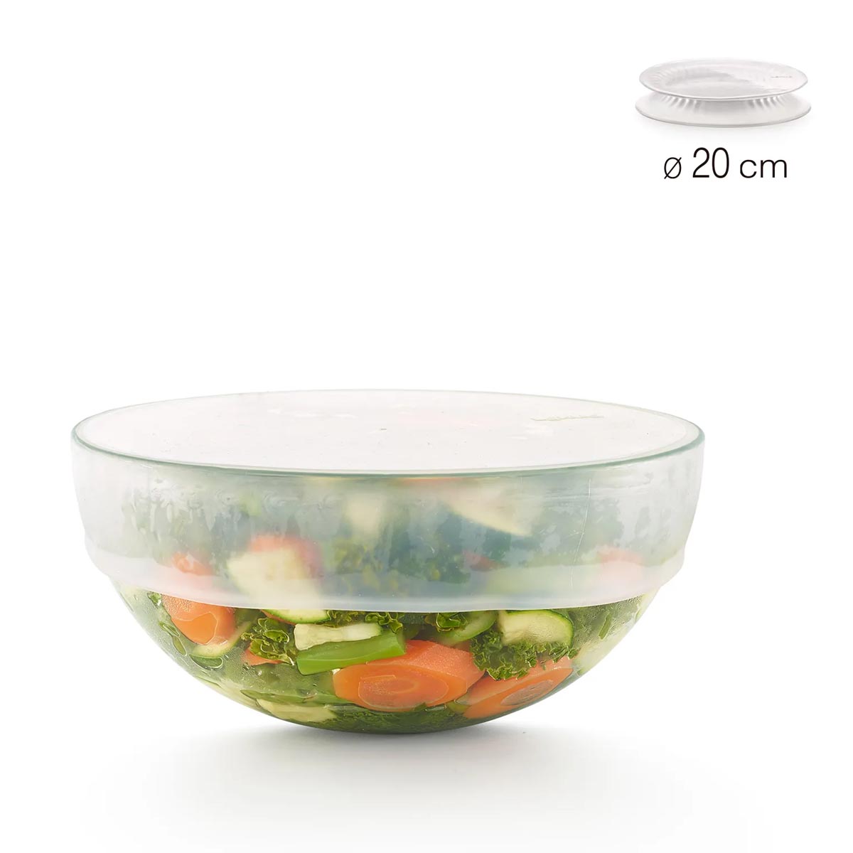 Крышка эластичная Lekue Reuse & Reduce 20см