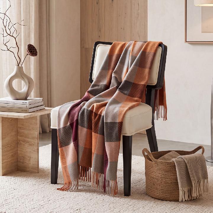 Плед 130x170см Biederlack Ruby Passion Sienna Shades