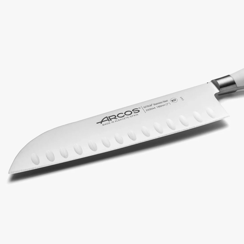 Нож поварской Сантоку Arcos Riviera Blanca