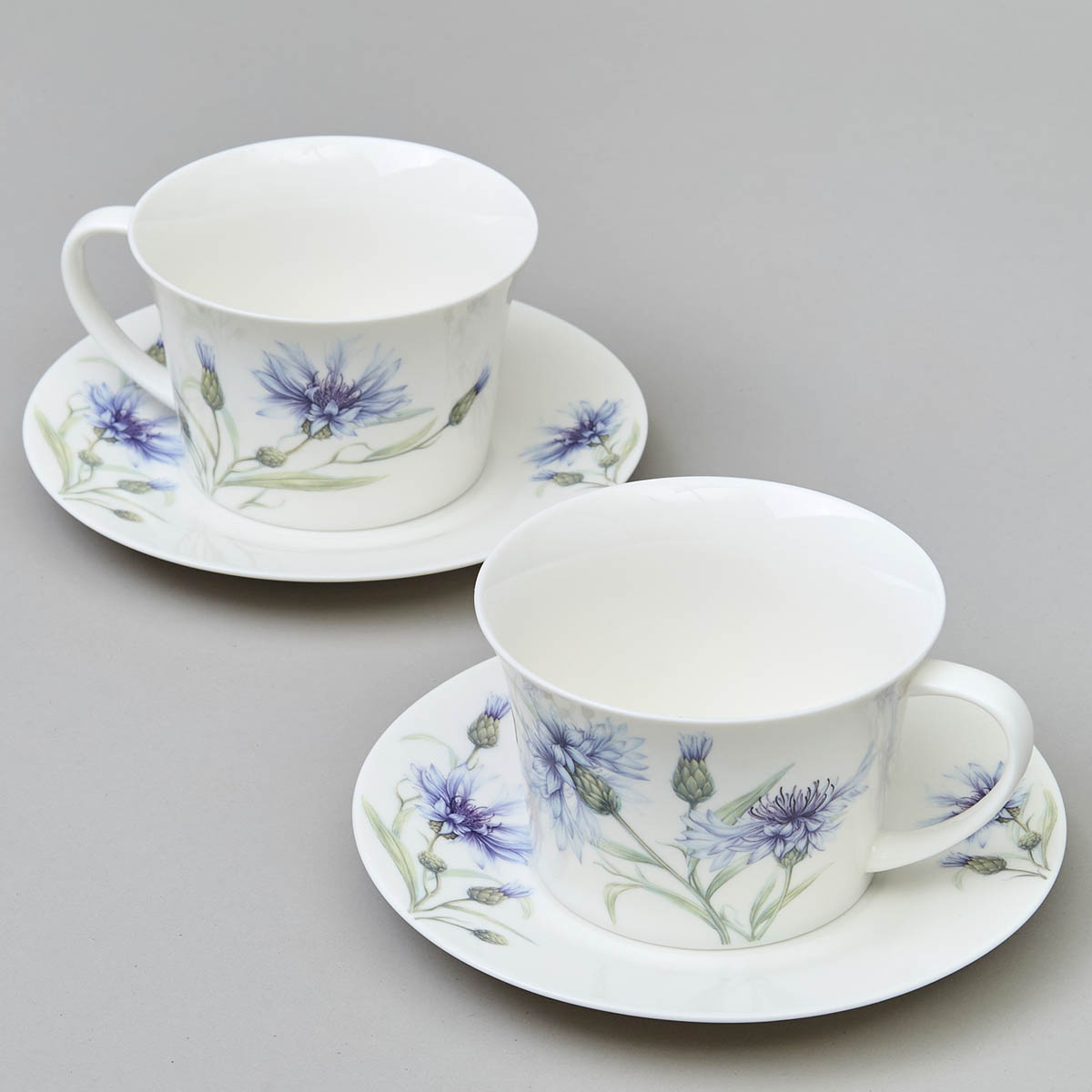 Чайный набор Lefard Васильки, 4 предмета на 2 персоны