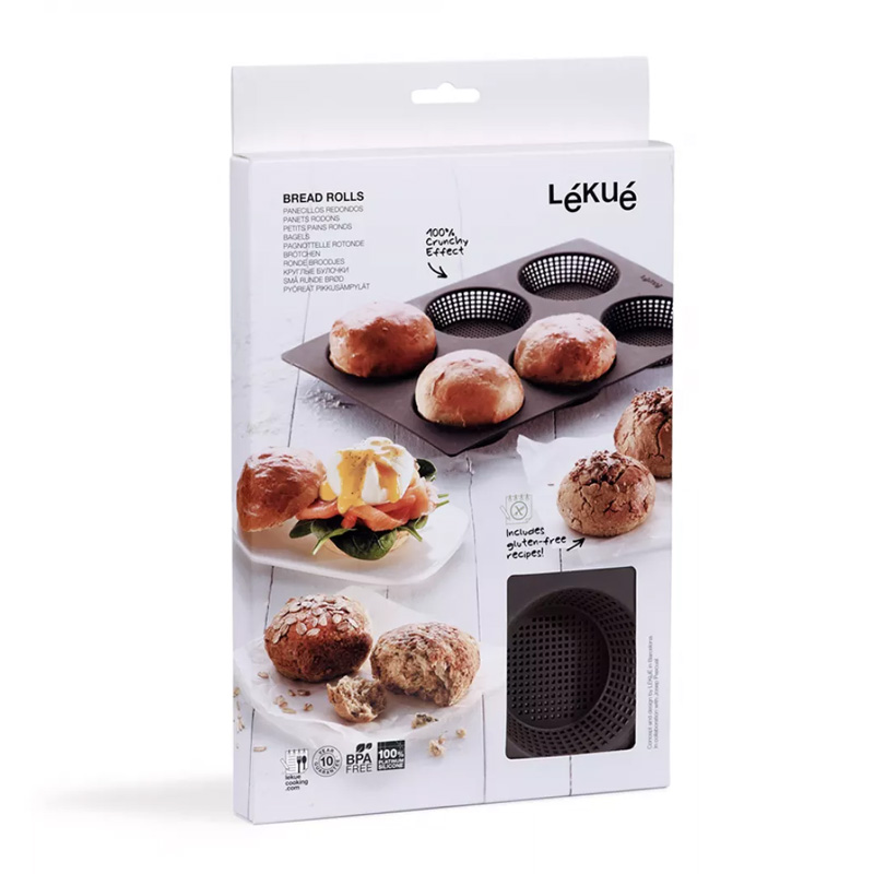 Форма для выпечки булочек Lekue Bread Maker 6 ячеек