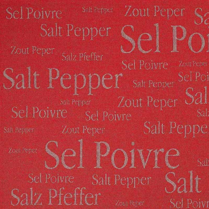 Фартук Winkler Salt&Pepper Scarlett 80x85 см, цвет красный