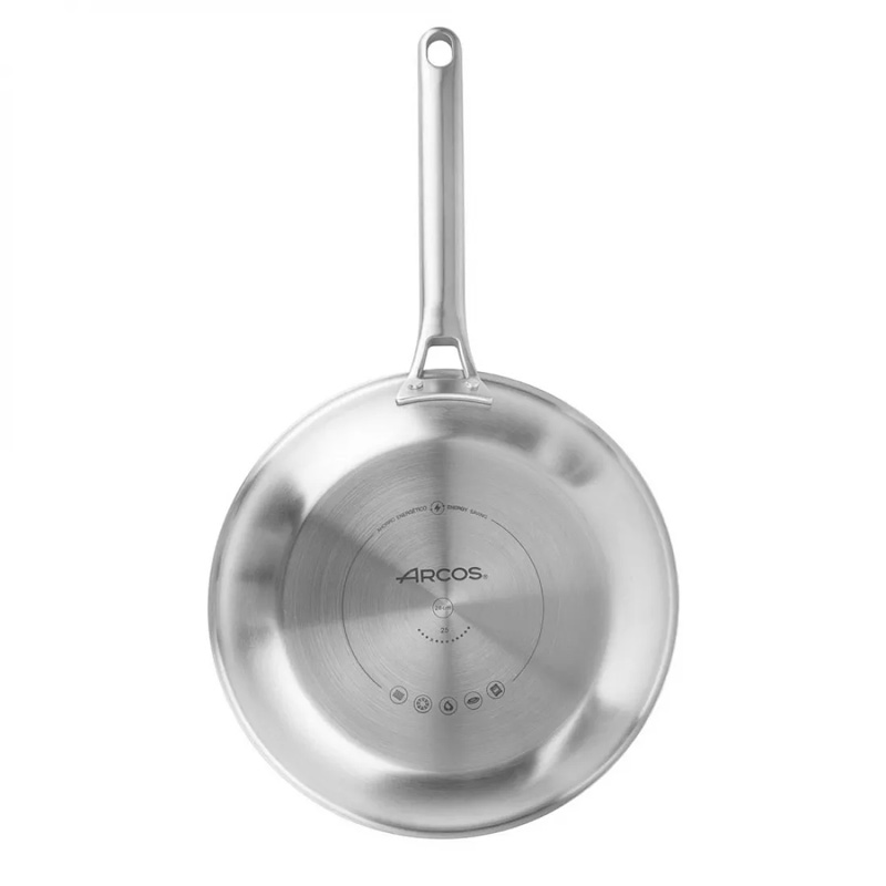 Сковорода индукционная без крышки Arcos Samoa Inox 28см