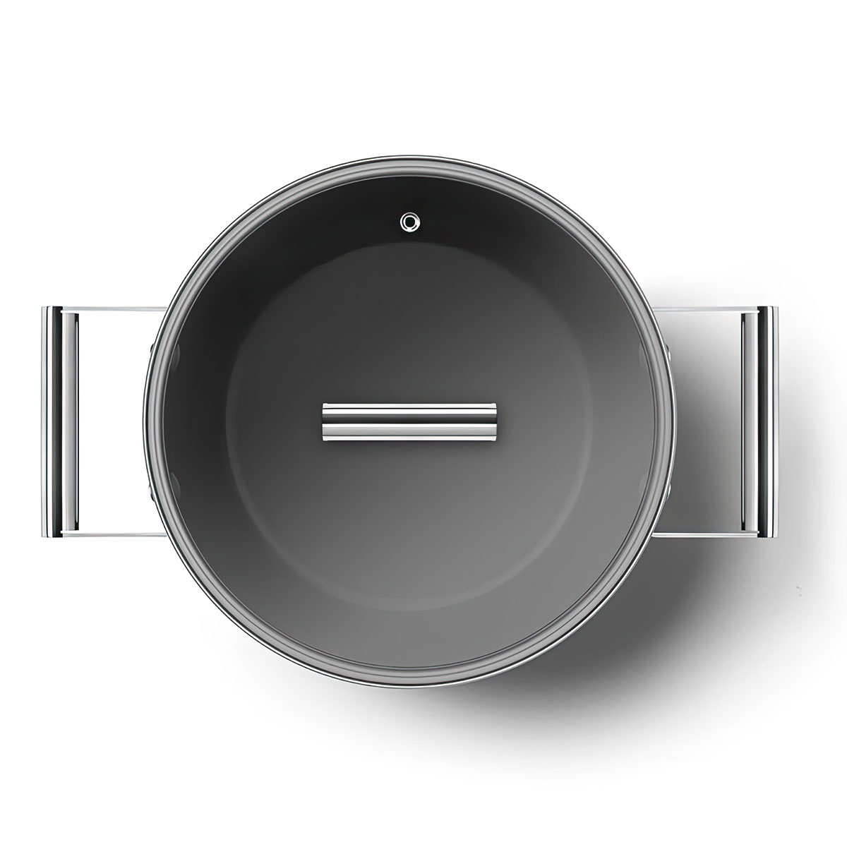 Кастрюля Smeg 50’s Style 24см, red