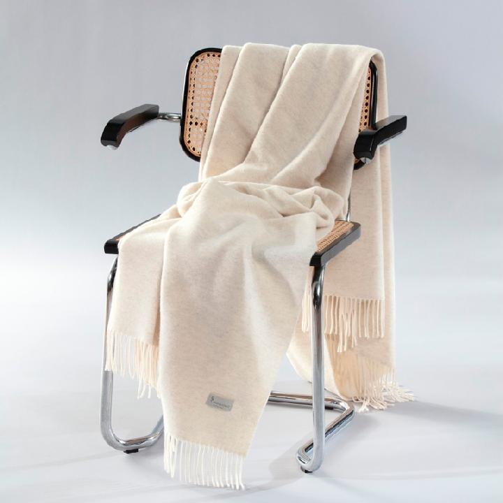 Плед 130x170см Biederlack Simply Elegant Marmor-Stone