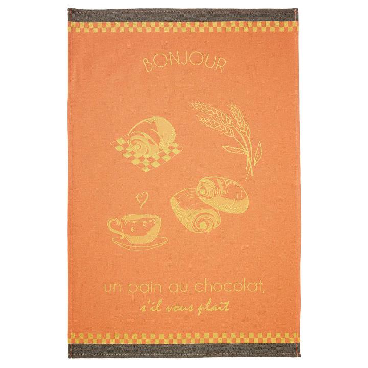 Полотенце кухонное Coucke Delices Sucres Pain au chocolat