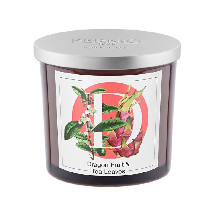 Свеча ароматическая Pernici Elementi. Драконий фрукт (Питайя) и Чайные листья