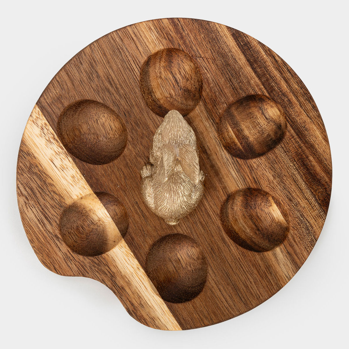 Блюдо пасхальное Anna Lafarg Пасха Натуральная 15х6см