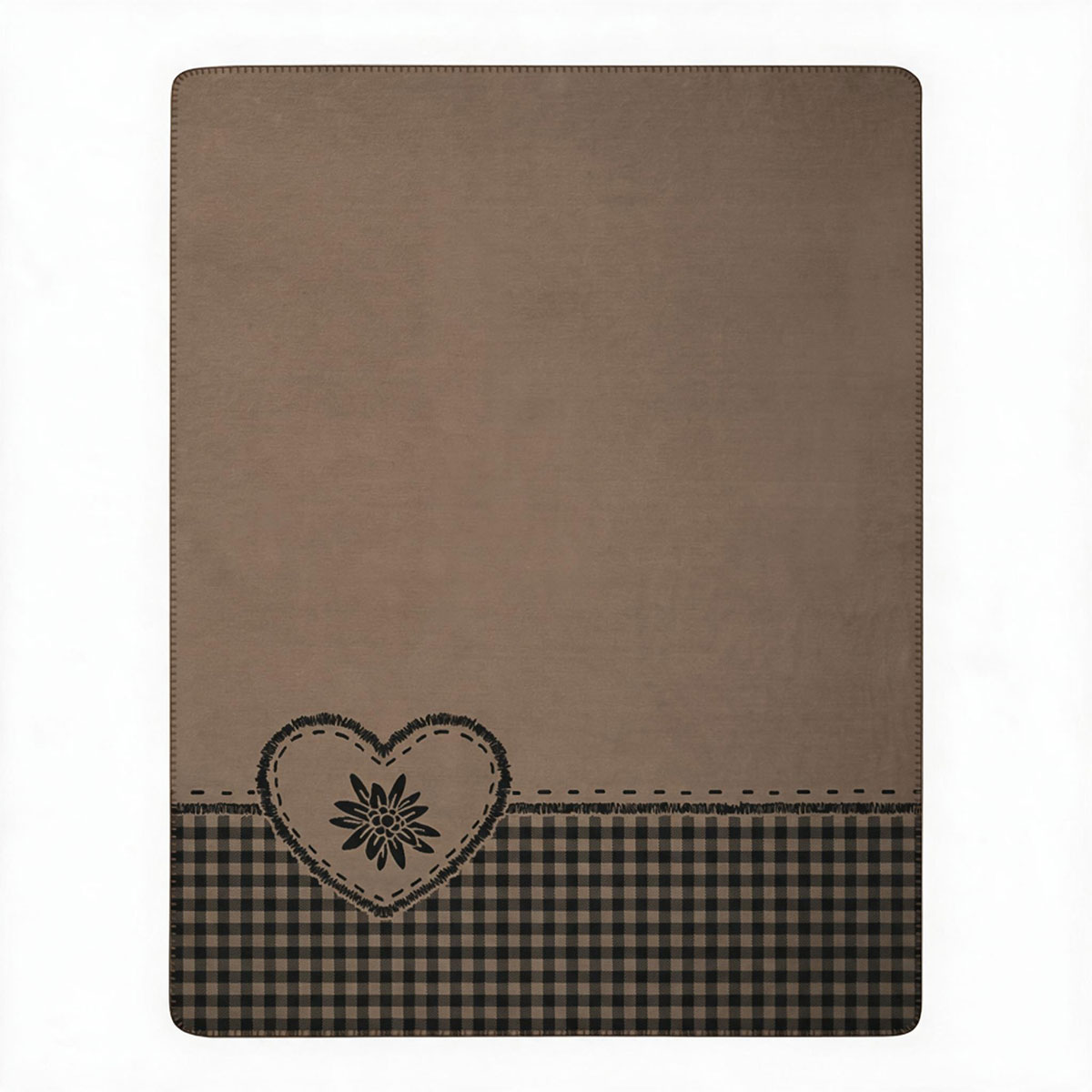 Плед 150x200см Biederlack Alpine & Lodge Альпийский шарм