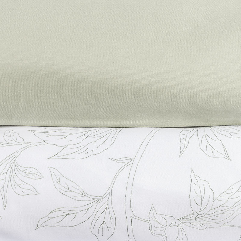 Комплект постельного белья 2-спальный Lameirinho Green Flowers