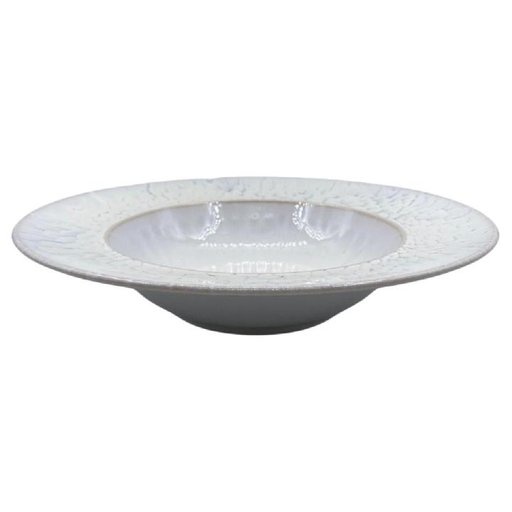 Тарелка глубокая 27см Kenai Ceramics Cheshuya, цвет белый