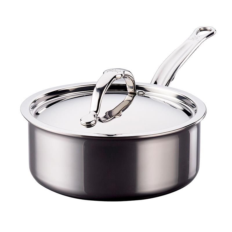 

Сотейник Hestan NanoBond с крышкой 1,9л, Серебряный