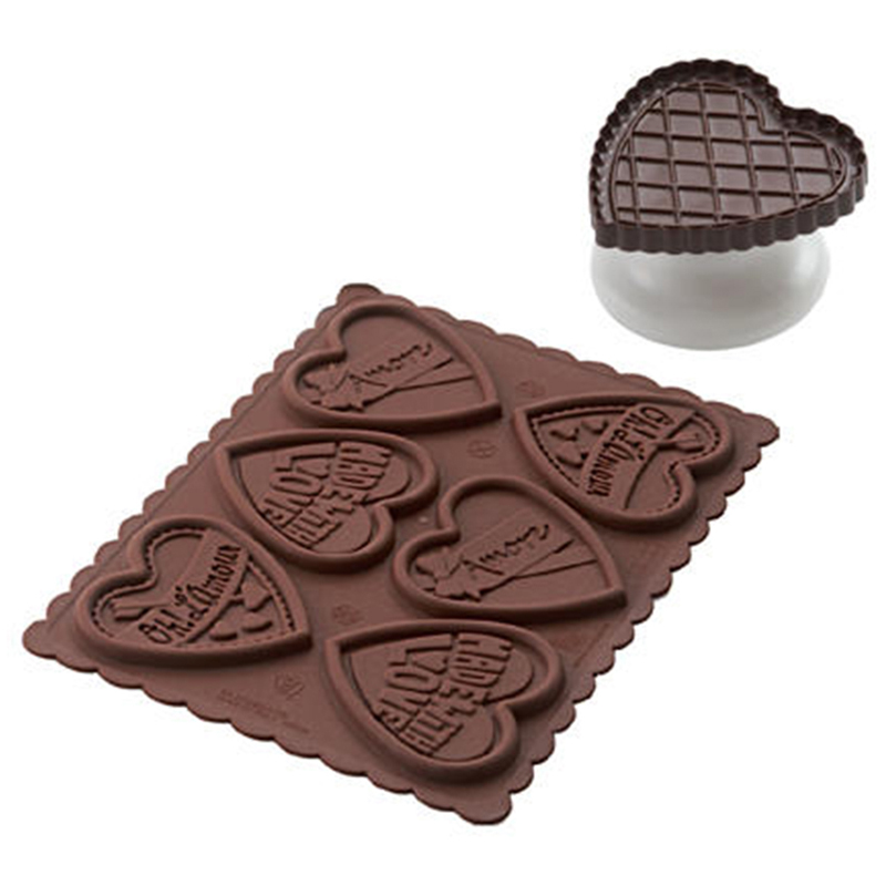 

Форма для печенья Silikomart Cookie Love, Коричневый