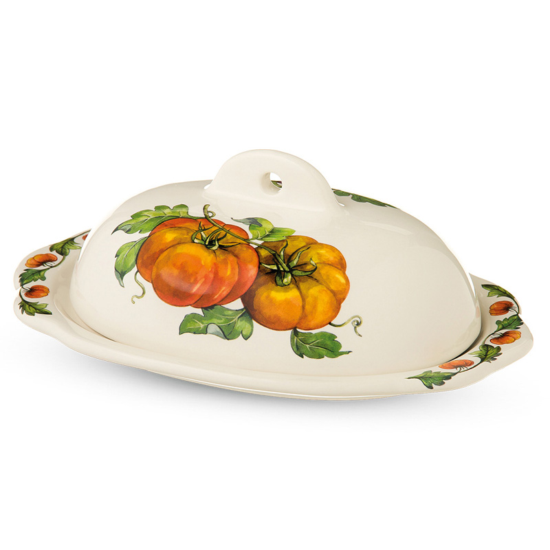 Масленка овальная Nuova Cer Mercato della Terra