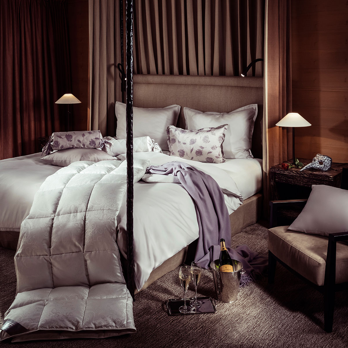 Одеяло евро Johann Hefel Summerdream 200x220см, цвет белый