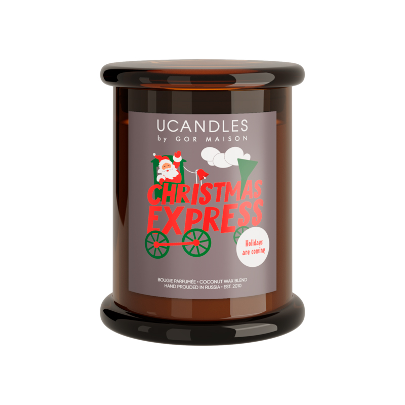 Свеча ароматическая Ucandles by Gor Maison Christmas Christmas express