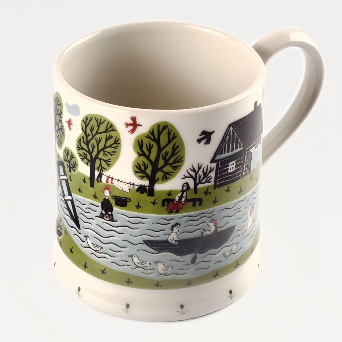 Кружка Дымов Керамика Владимир. Огород Уткина Деревня