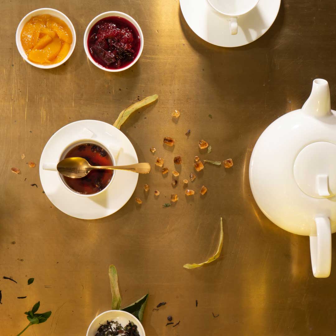 Чайная пара Zapel Table Blanche