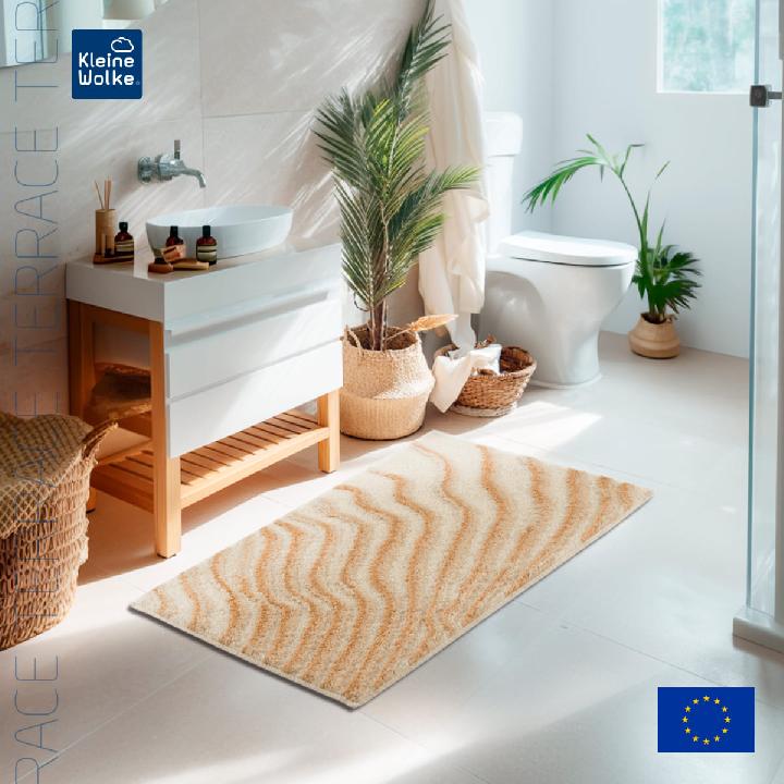 Коврик для ванной комнаты Kleine Wolke Terrace 60x100см, бежевый