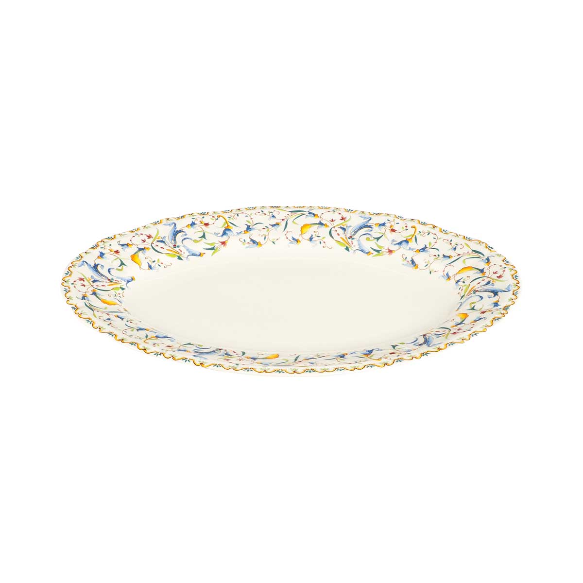 Блюдо овальное Gien Toscana 34,5x25,3см