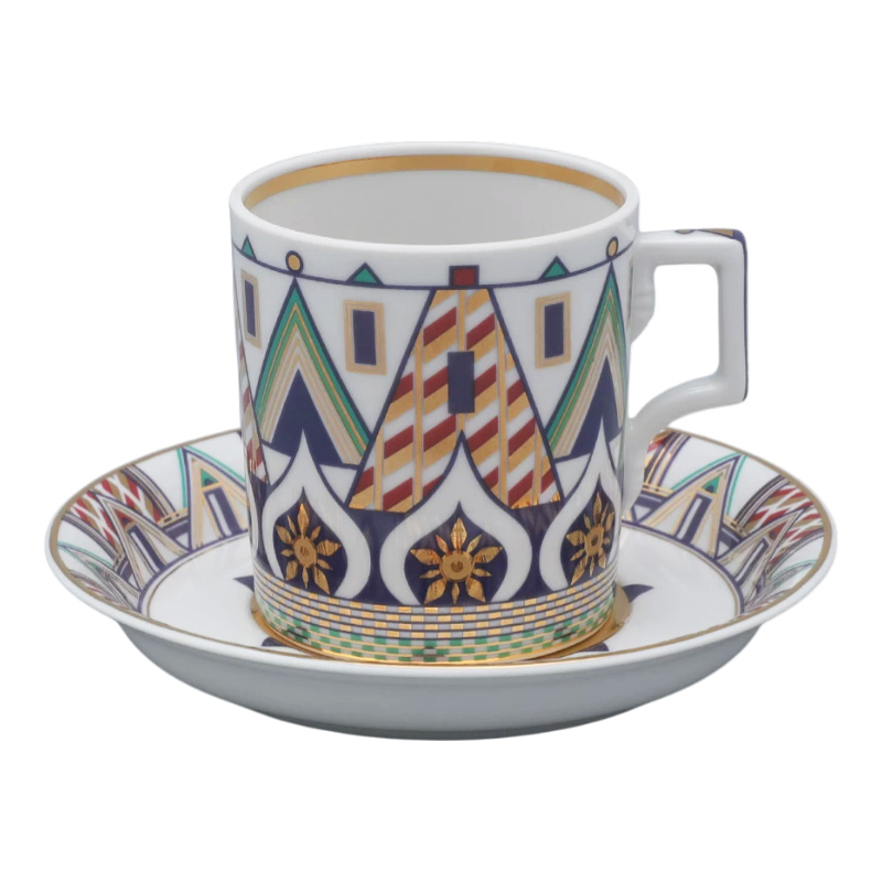 Чайная пара Императорский фарфоровый завод Великая Русь