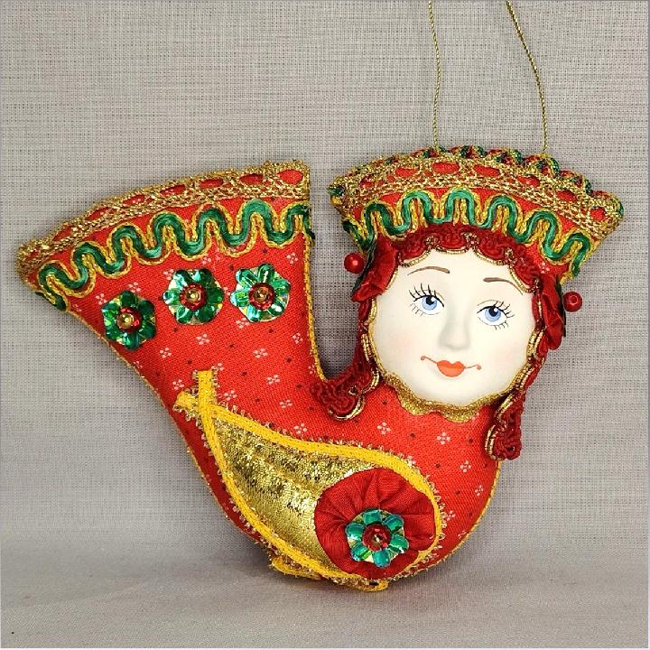 Елочная игрушка Мануфактура подарков Птица Гамаюн