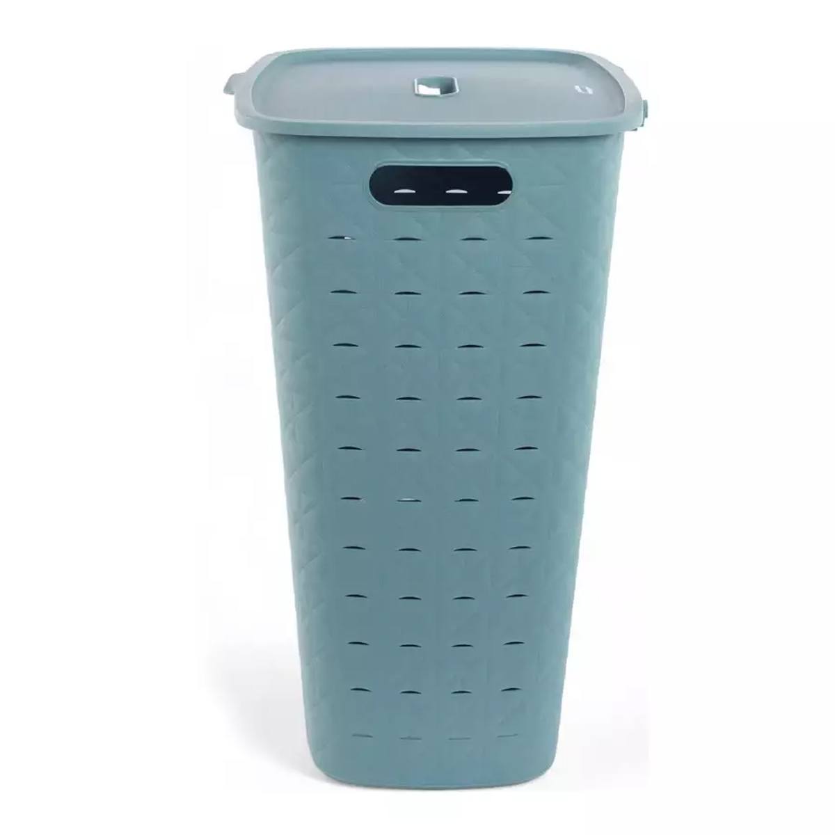 Корзина бельевая Curver Softex 56л, цвет синий