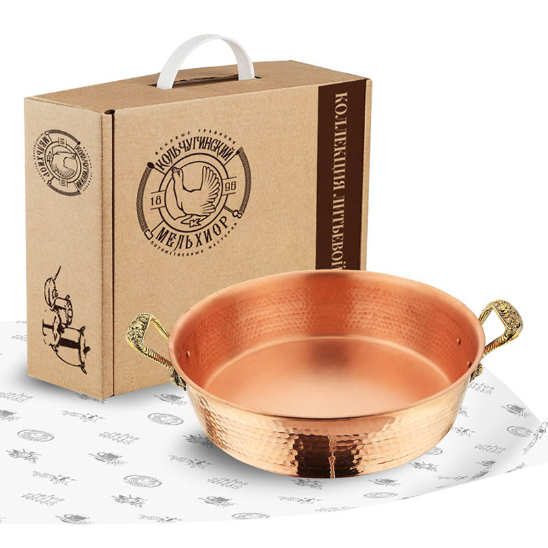 Таз Кольчугинский Мельхиор Ягоды 4,5л