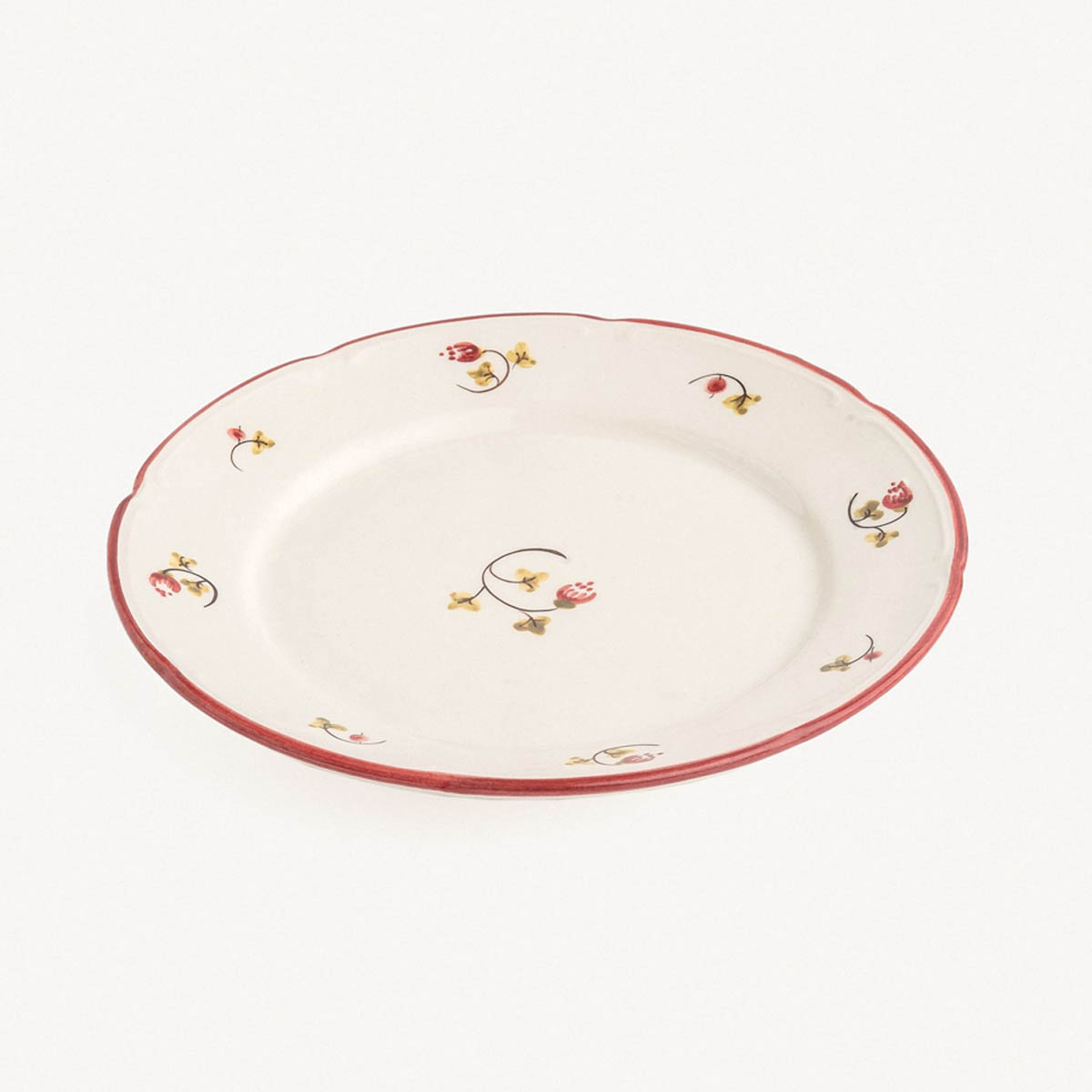 Тарелка закусочная Дымов Керамика Шиповник