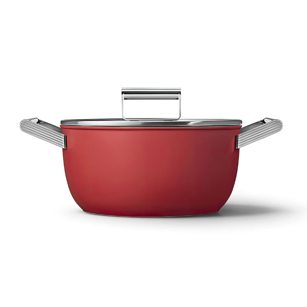 Кастрюля Smeg 50’s Style 24см, red