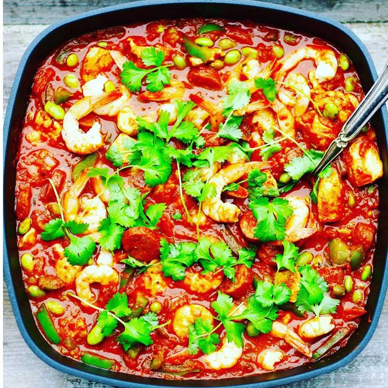 Сковорода-гриль квадратная Gastrolux Классика 28x28см