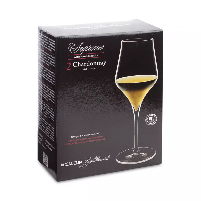 Набор бокалов для вин Luigi Bormioli Supremo Шардоне, 2шт