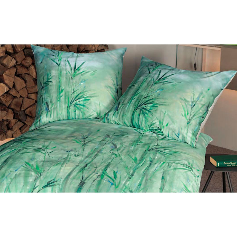 Комплект постельного белья 1,5-спальный Janine Modern Art, зеленый