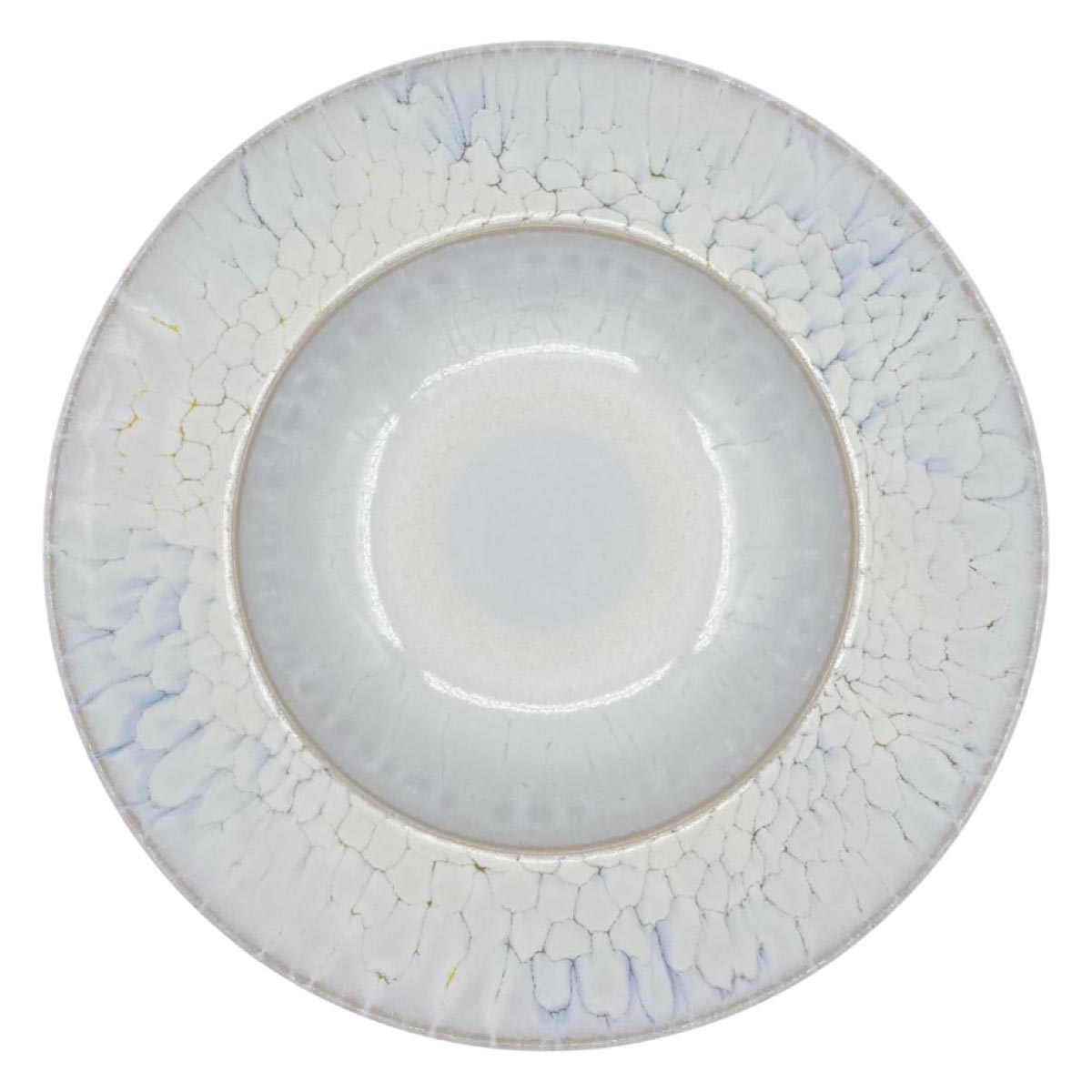 Тарелка глубокая 27см Kenai Ceramics Cheshuya, цвет белый