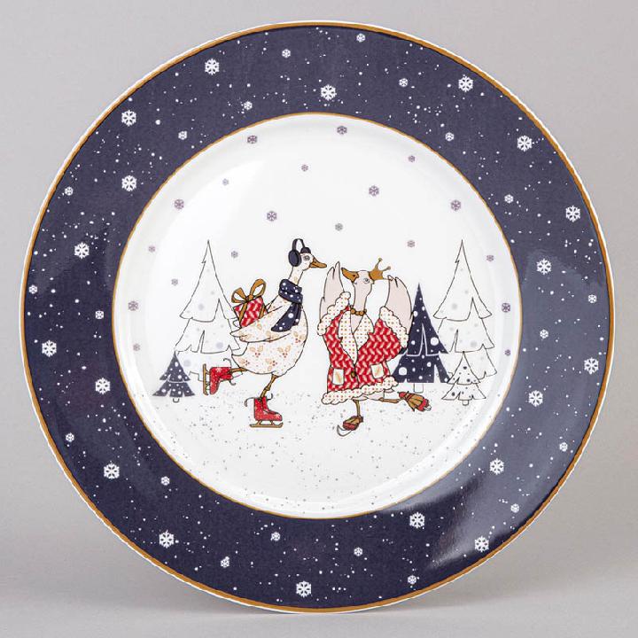 Тарелка обеденная Lefard Family Christmas 25см