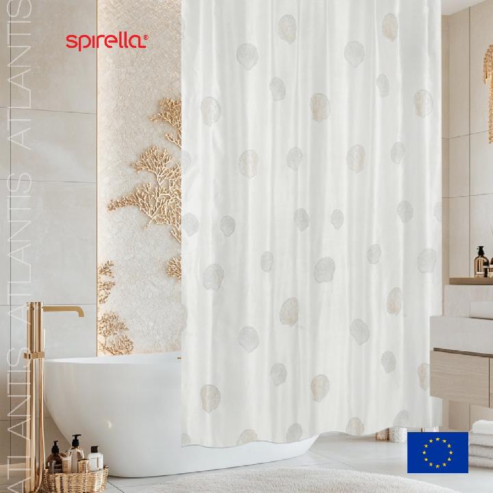 Штора для ванной комнаты Spirella Atlantis